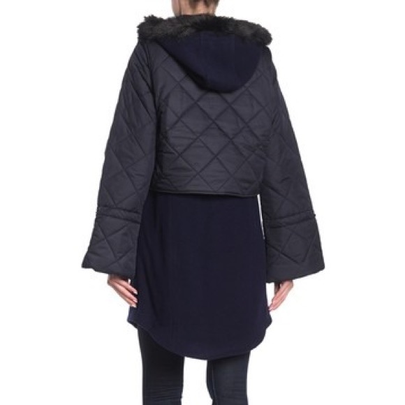 *Last Chance* Joie Hetal Layered Faux Fur Coat - Picture 4 of 6